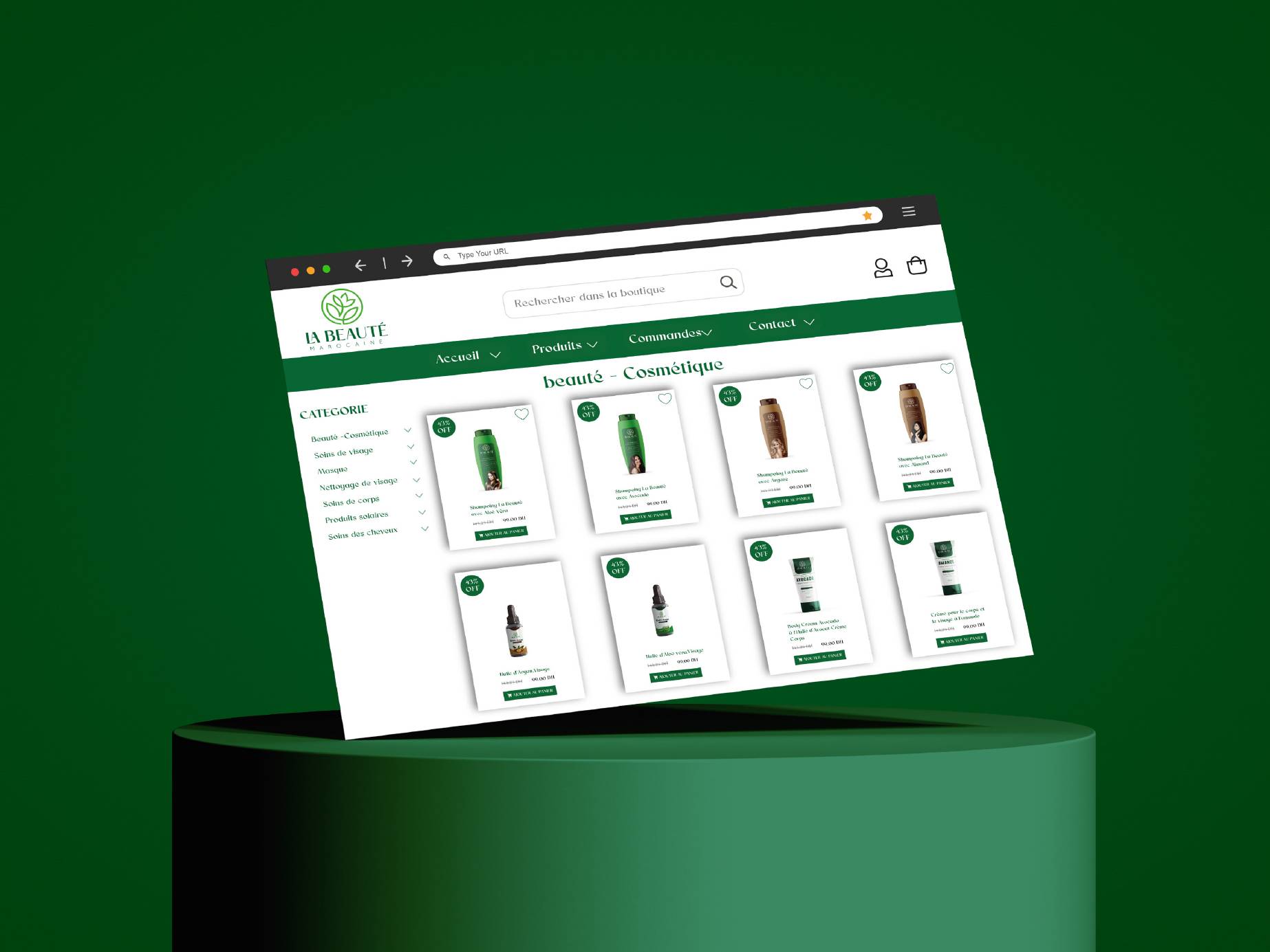Landing Page Design